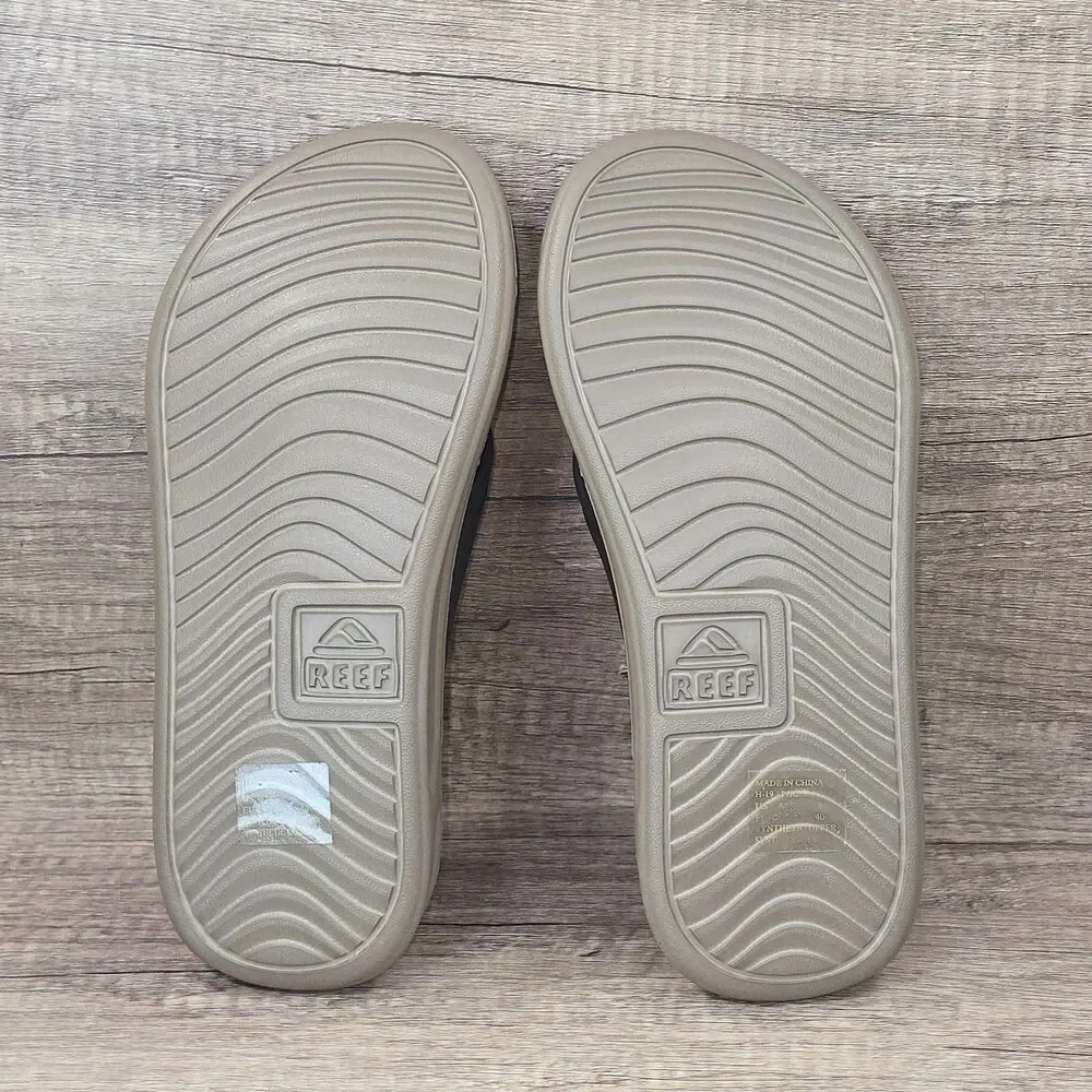 Reef One Flip Flop Men's Size 8 Brown Thong Sandals NEW